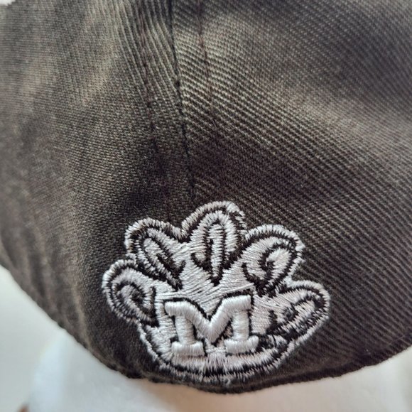 Zephyr Brand University of Michigan Wolverines Brown/Tan Fitted Hat Sz 6 3/4 Cap - Picture 5 of 13